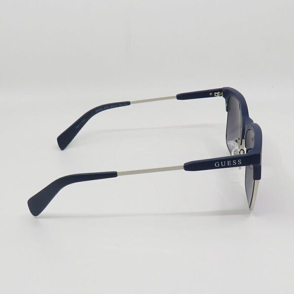 Guess Factory New GF0225/S 91W Dark Blue/Grey Gradient Smoke Sunglasses - Picture 6 of 8